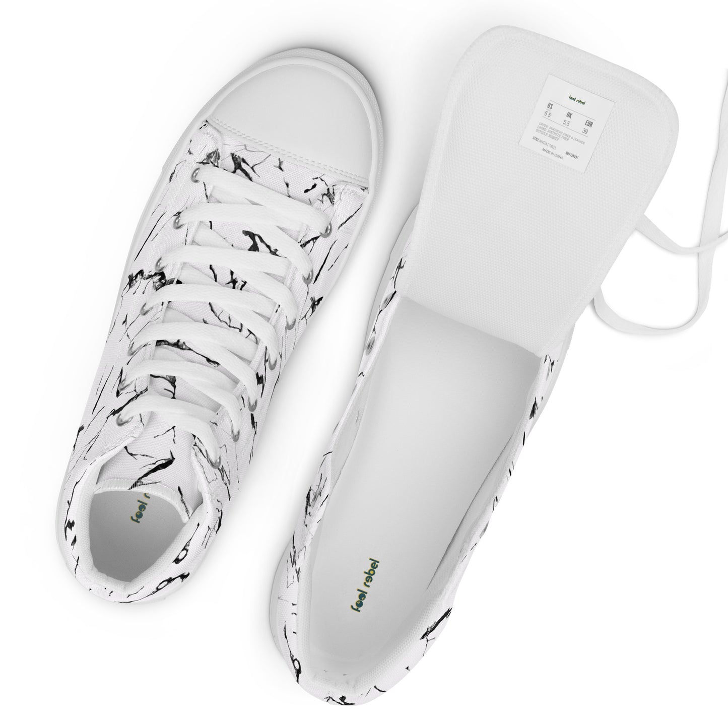 Marble - Sneakers Alte in Tela/Donna