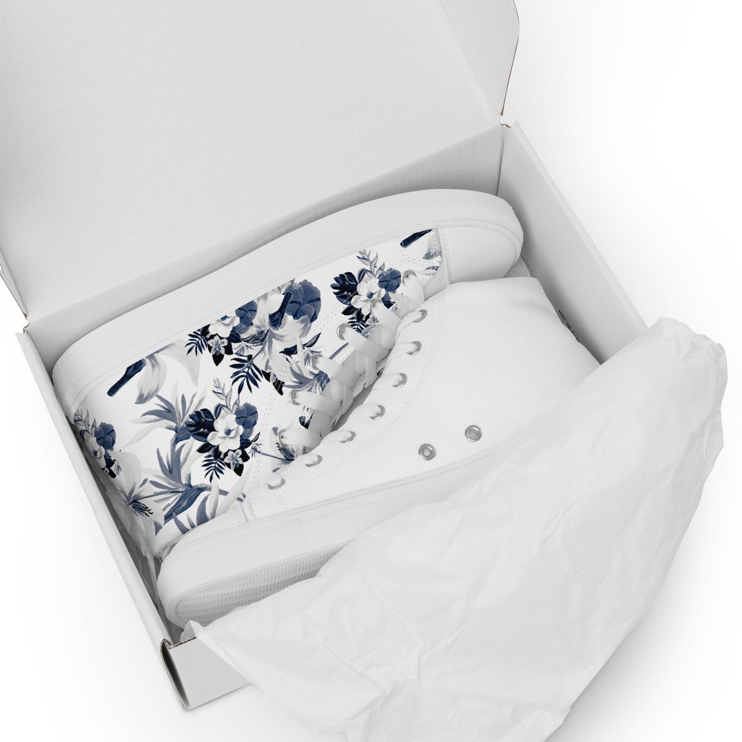 Bianco&Nero - Sneakers Alte in Tela/Donna