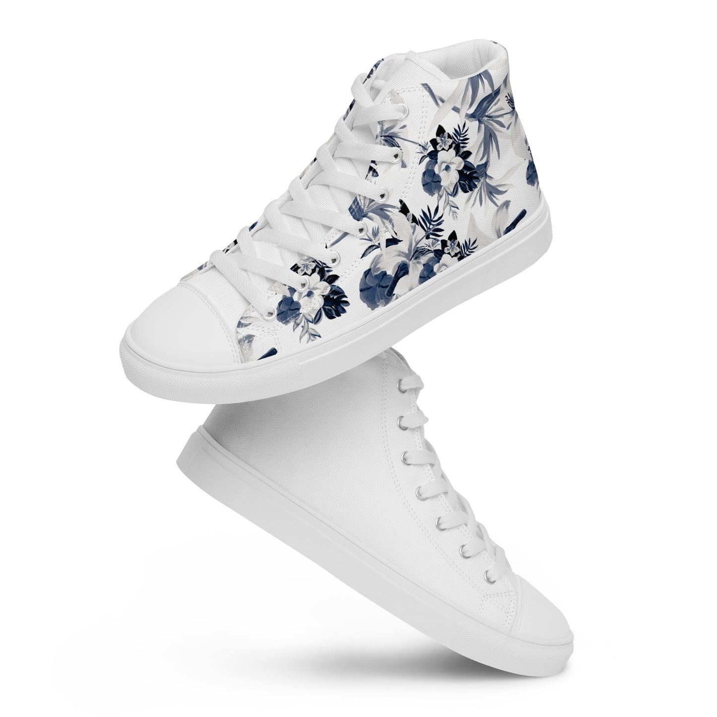 Bianco&Nero - Sneakers Alte in Tela/Donna