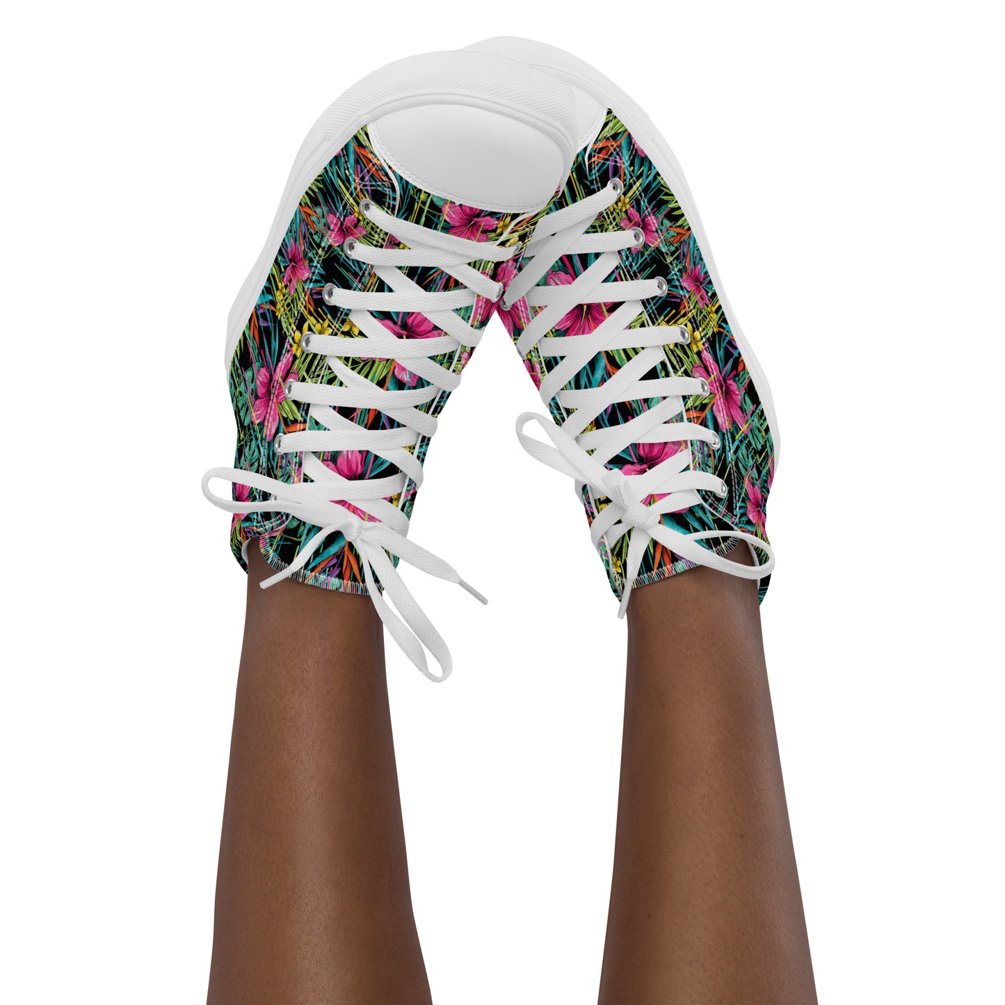 Rose - Sneakers Alte in Tela/Donna