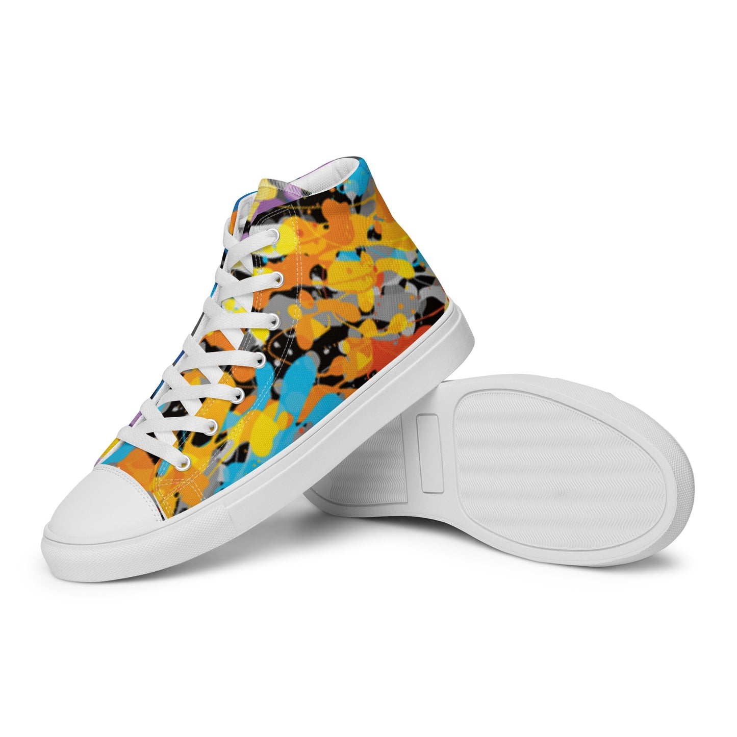 Women’s high top canvas shoes