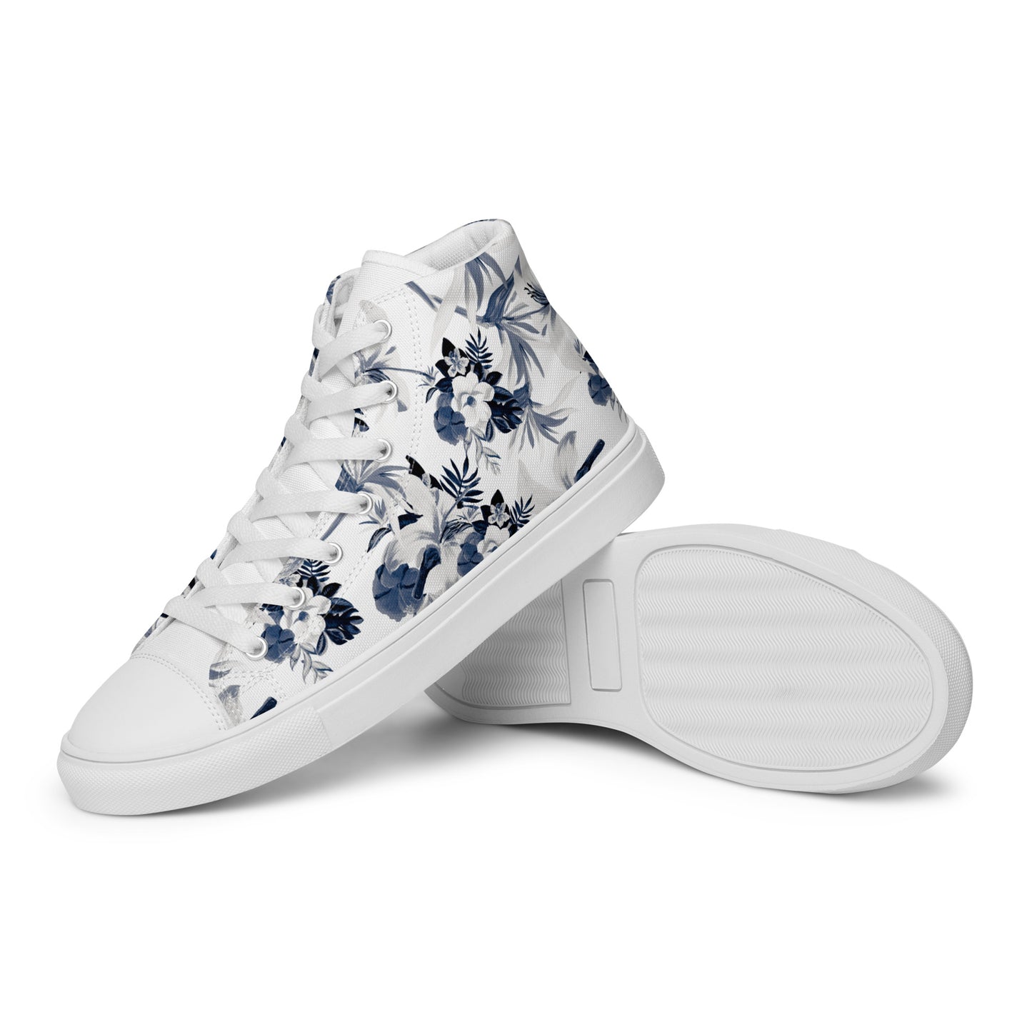 Bianco&Nero - Sneakers Alte in Tela/Donna
