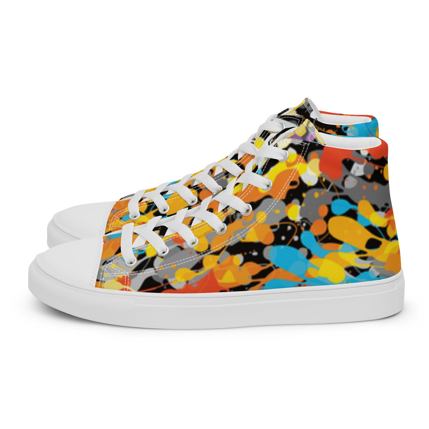 Colori - Sneakers Alte in Tela / Donna