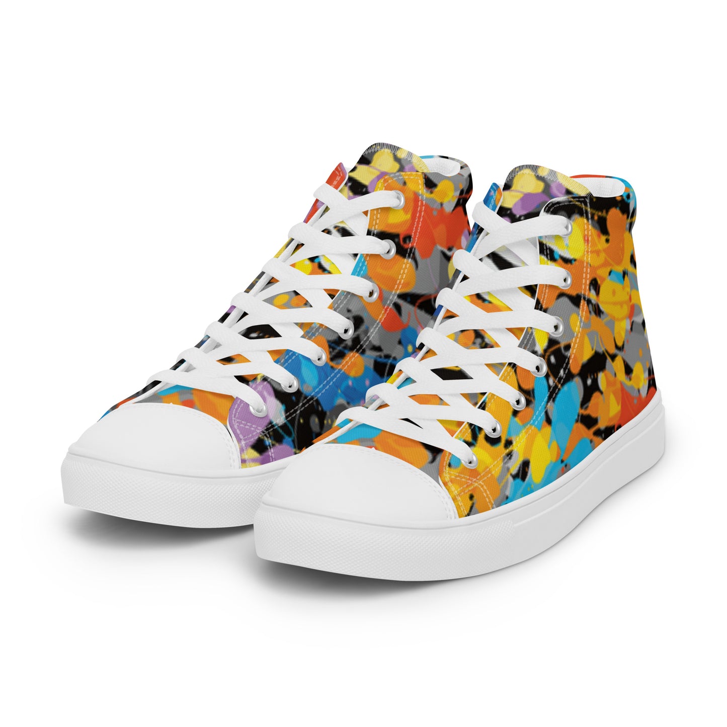 Women’s high top canvas shoes