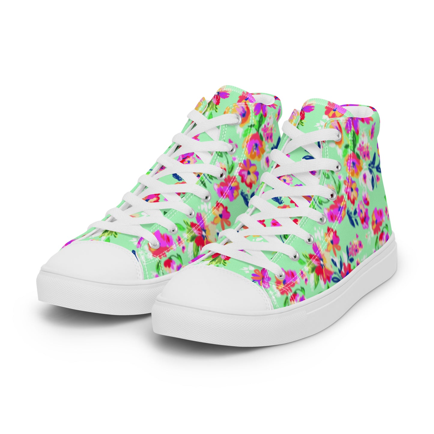 Fiorellini - Sneakers Alte in Tela/ Donna
