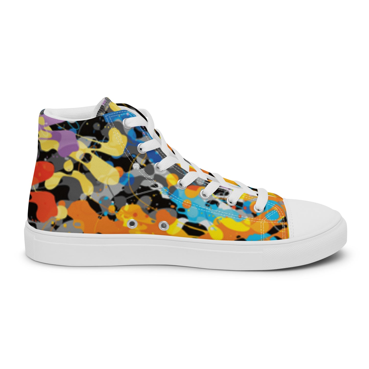 Women’s high top canvas shoes
