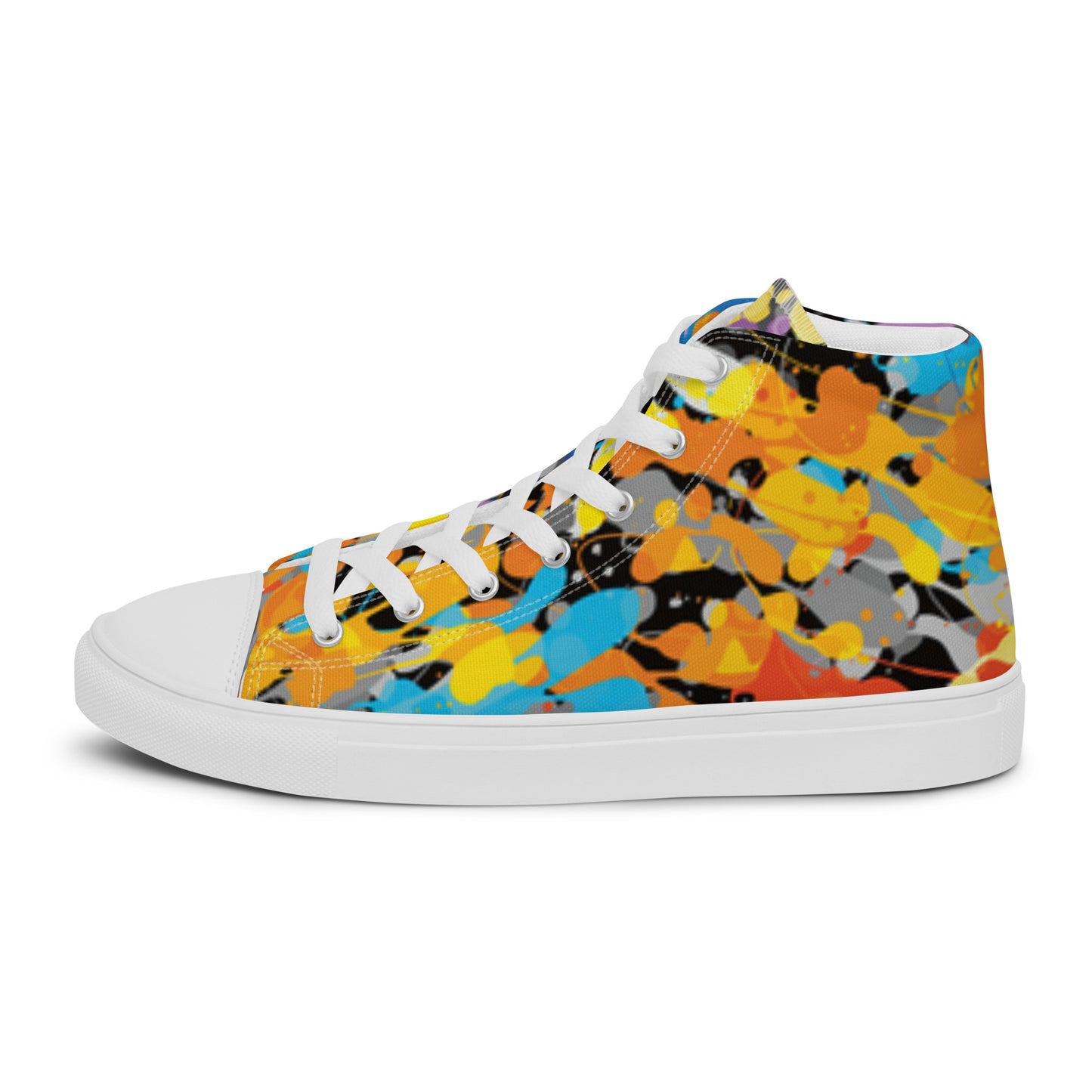 Women’s high top canvas shoes