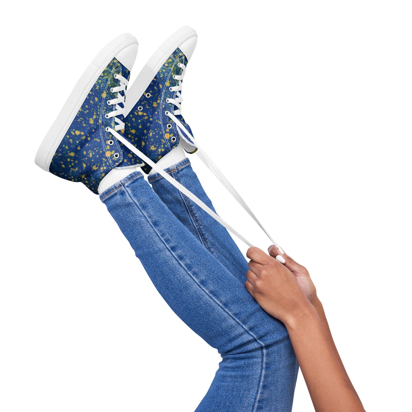 Cosmo - Sneakers Alte in Tela/ Donna