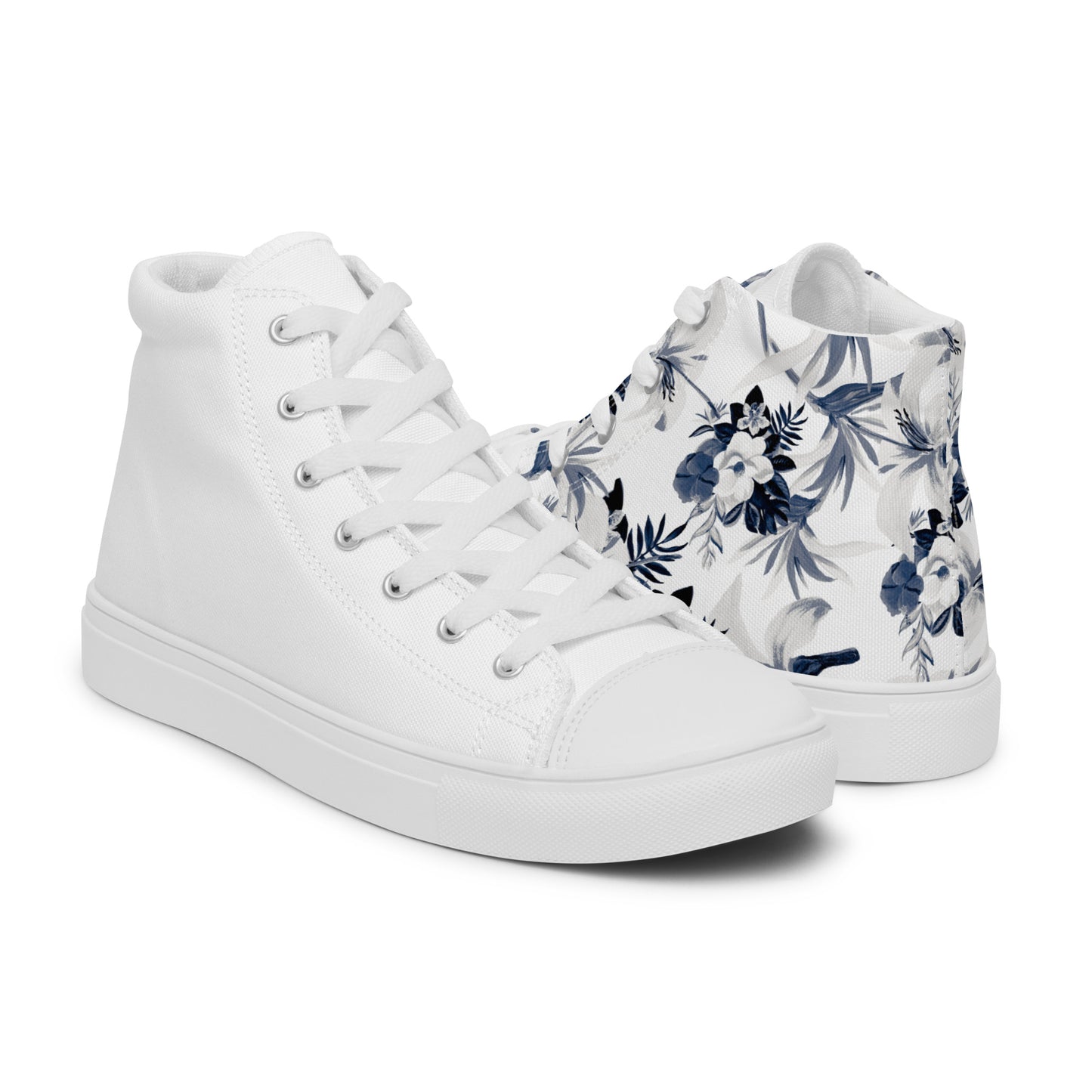 Bianco&Nero - Sneakers Alte in Tela/Donna
