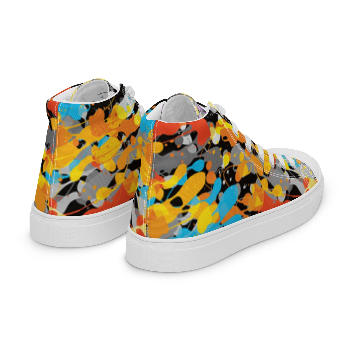 Colori - Sneakers Alte in Tela / Donna