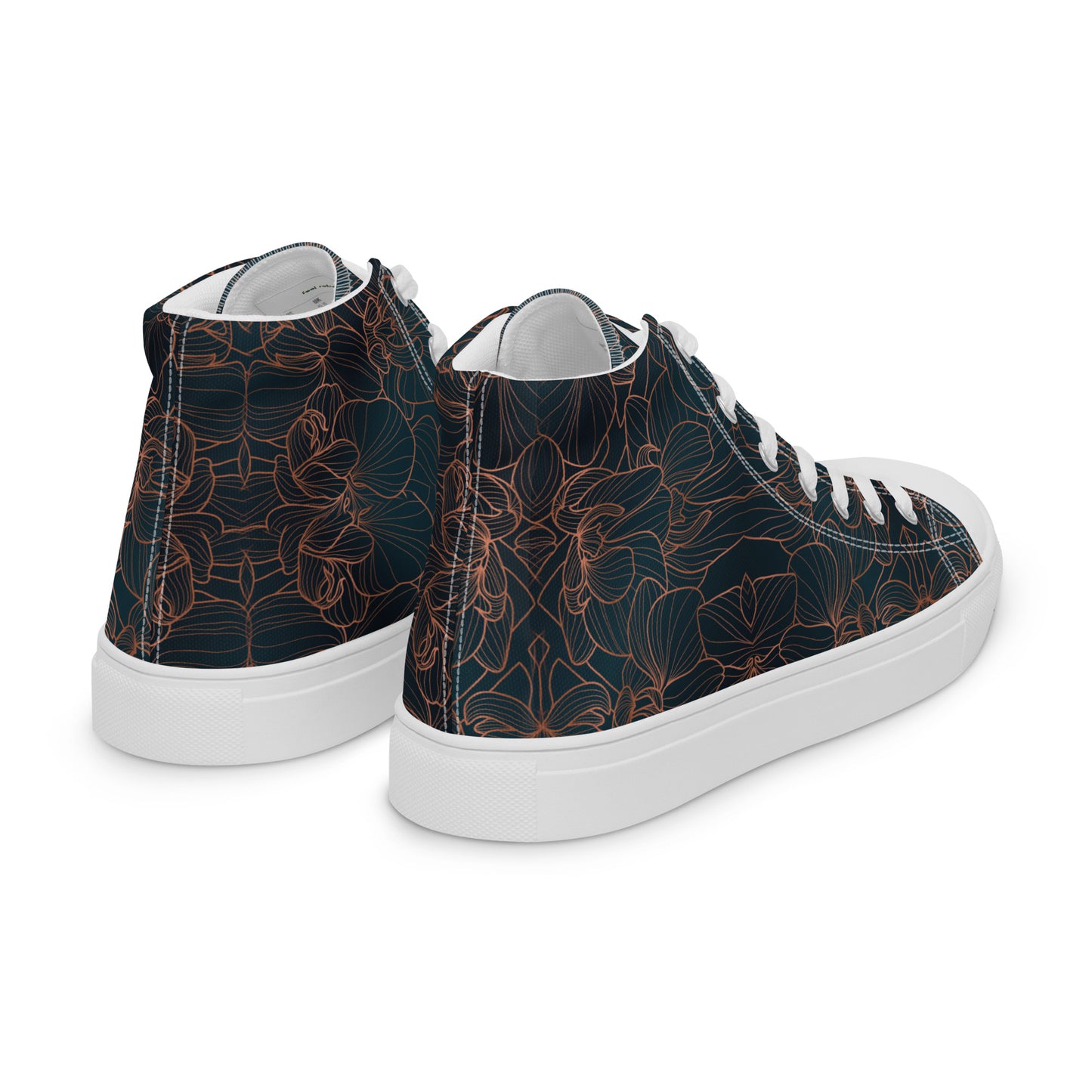 Orchidea - Sneakers Alte in Tela/Donna