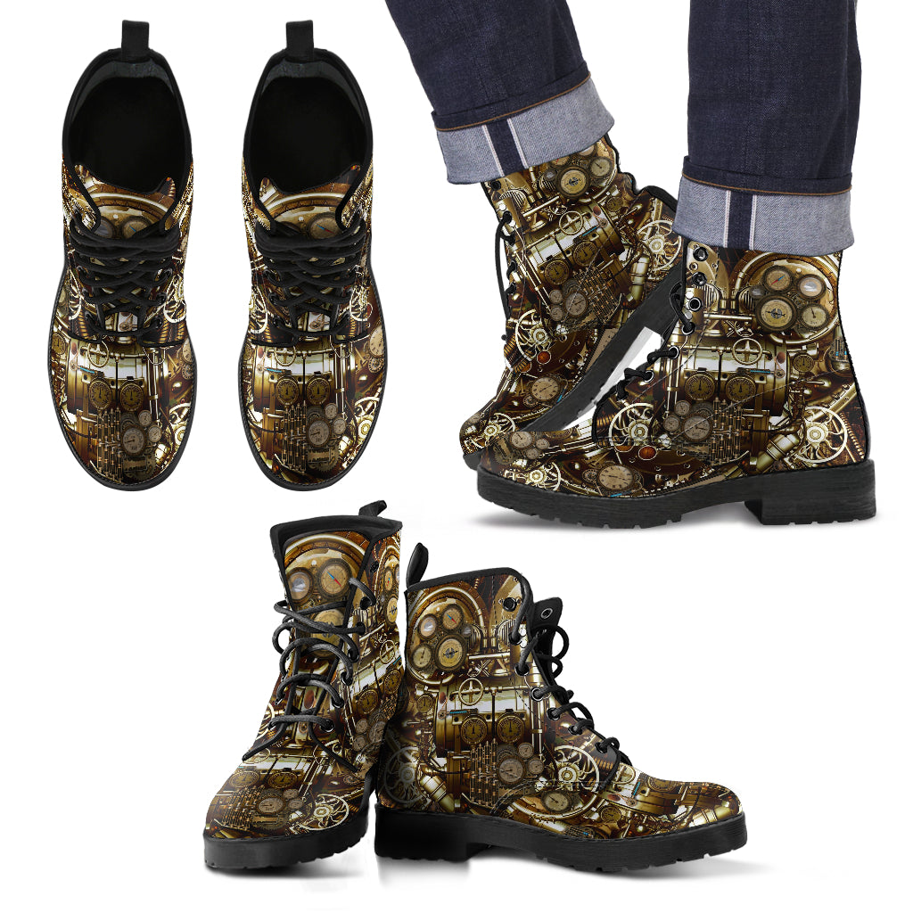Steampunk/4 - Leather Boots Uomo -