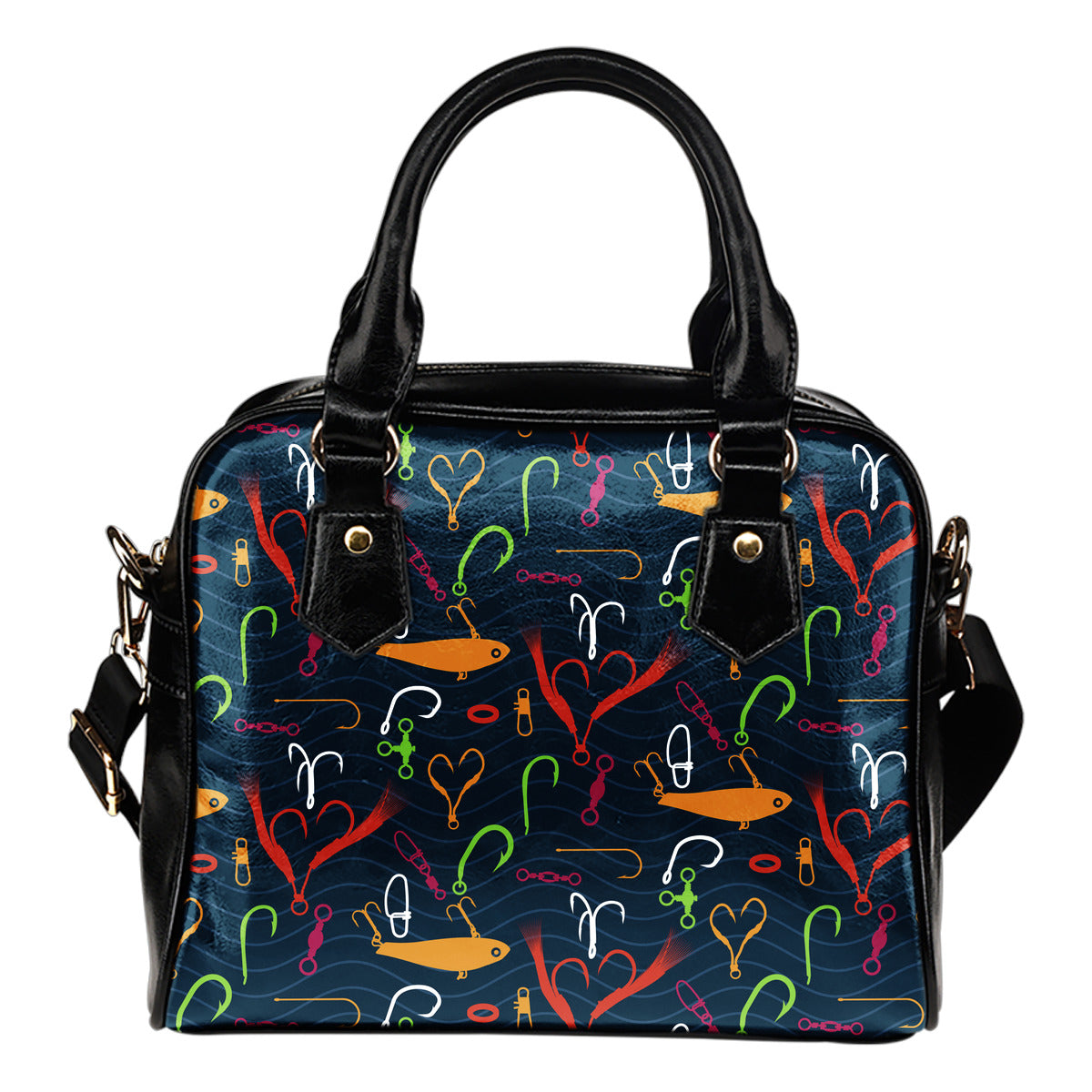 Ami da pesca - Borsa con manici e tracolla -