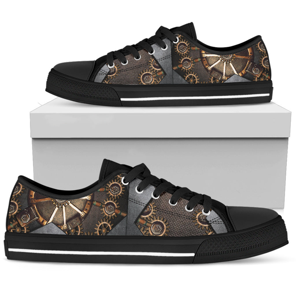 Steampunk - Low Top Donna -