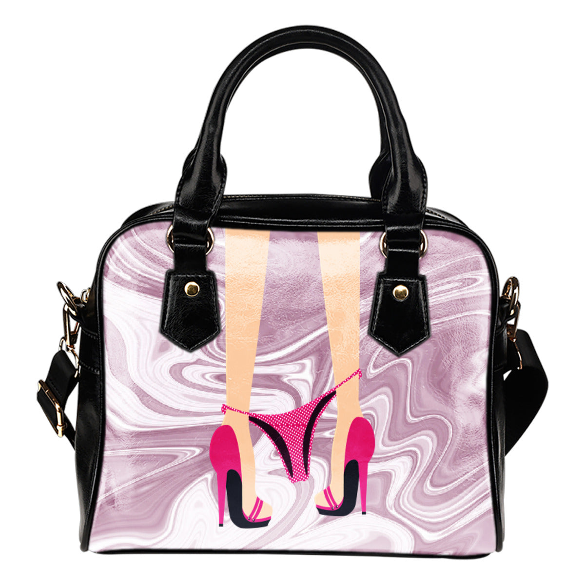 Mutandine - Borsa con manici e tracolla -