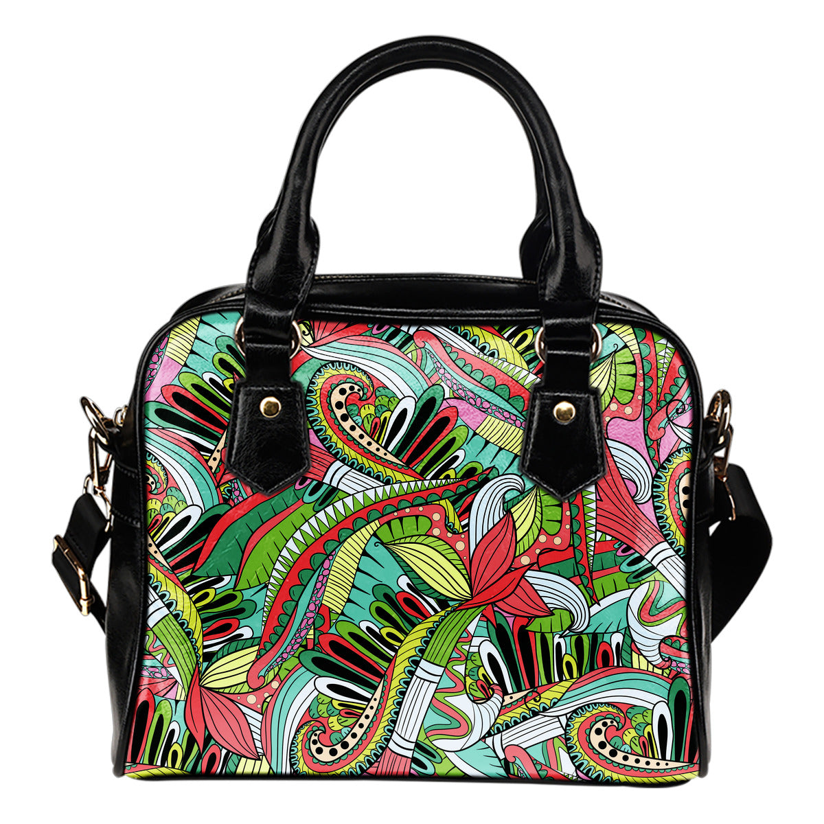 Funky - Borsa con manici e tracolla -
