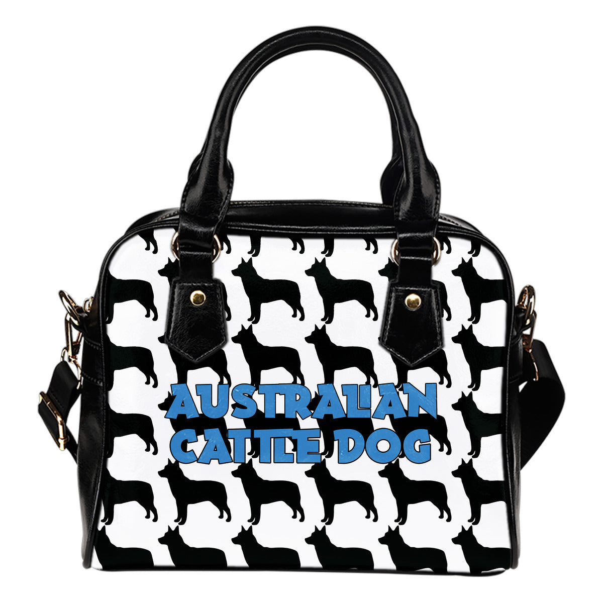 Australian Cattle Dog - Borsa con Manici e Tracolla -
