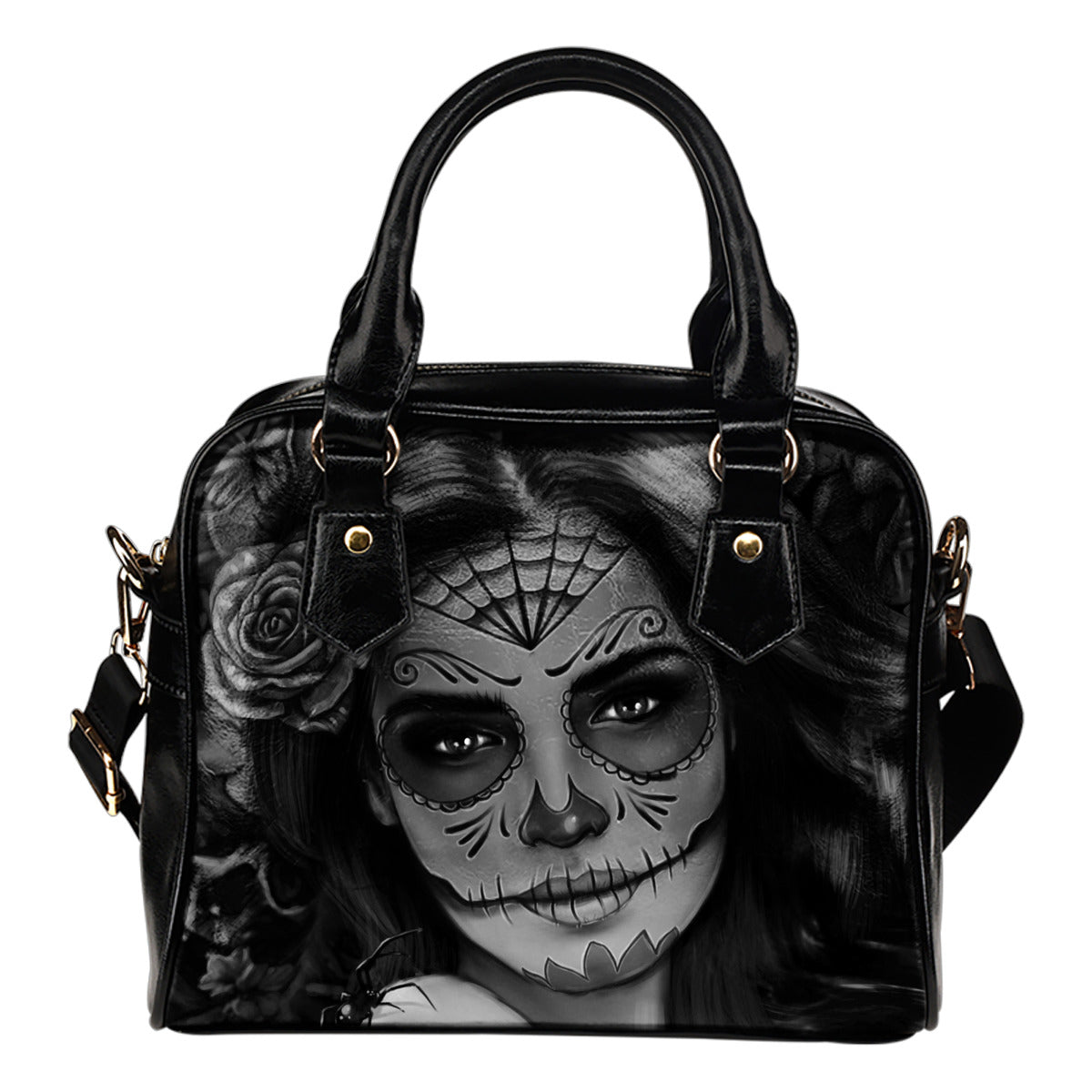 Calavera - Borsa con manici e tracolla -