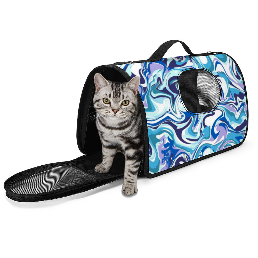 Custom Mesh Breathable Backpack Portable Pet Bag