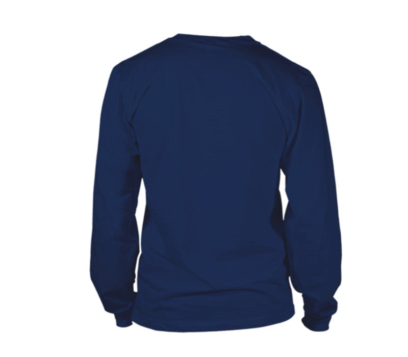 T-Shirt Unisex manica lunga Blu Navy