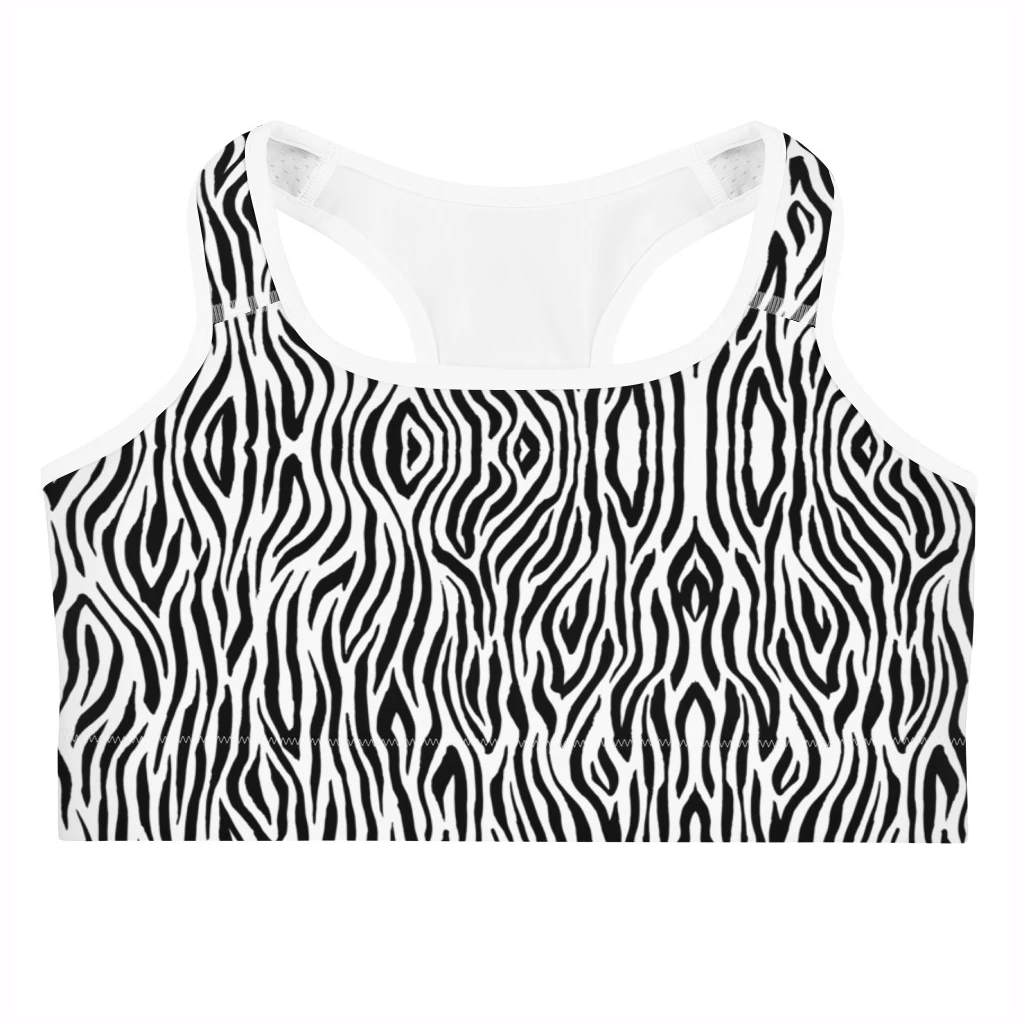 Zebra -Reggiseno Sportivo-