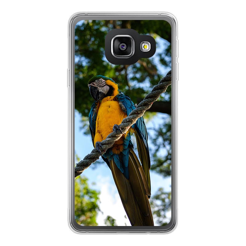 Samsung Galaxy A3 (2016) Cover Morbida Trasparente - Stampa sul Retro -