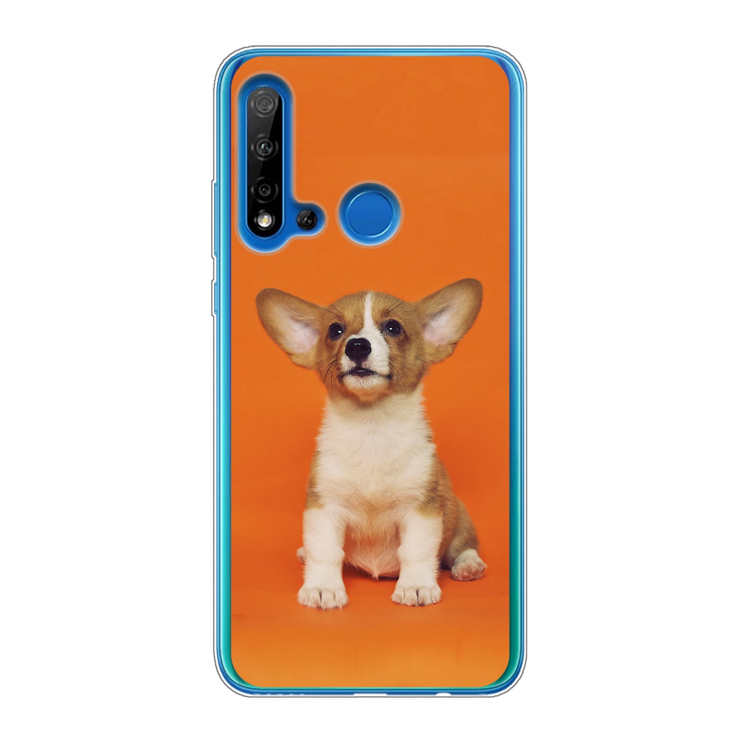 Huawei P20 Lite (2019) Cover Morbida Trasparente - Stampa sul Retro -