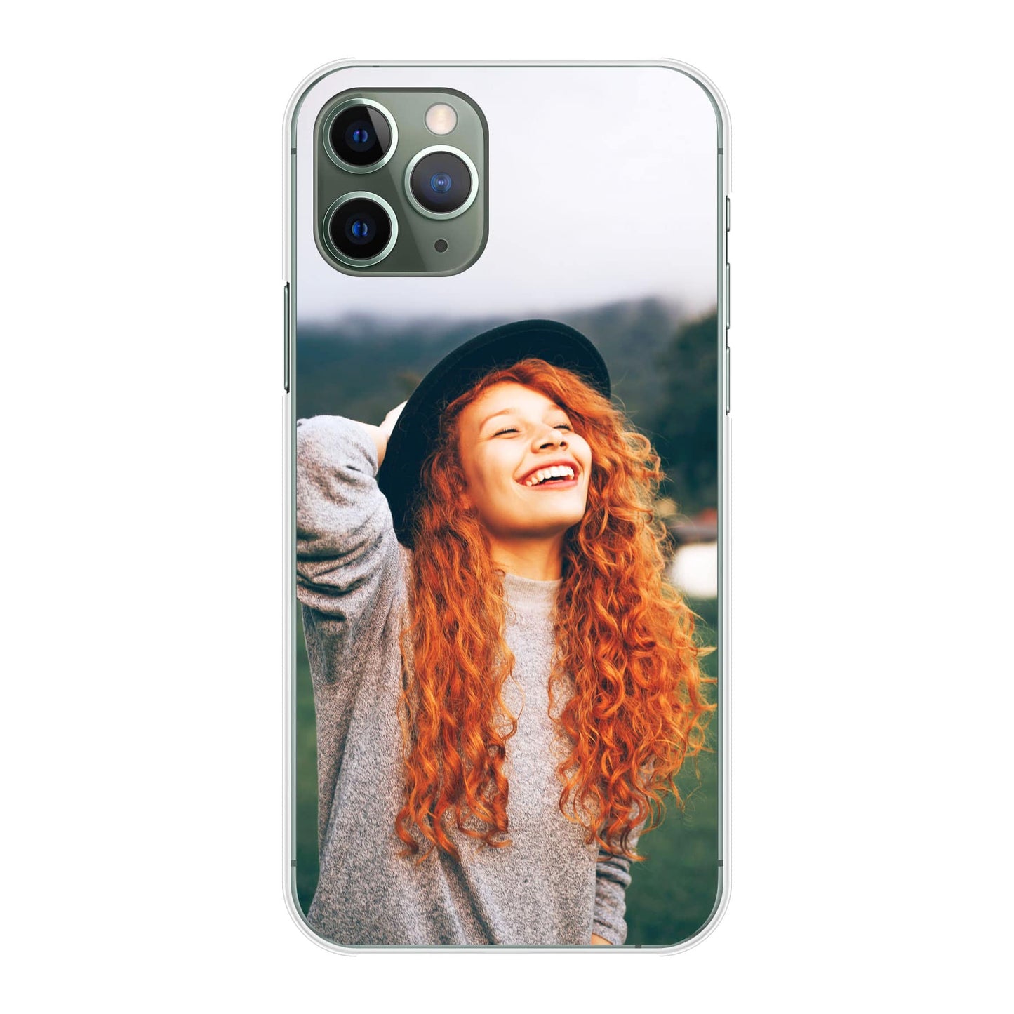 Apple iPhone 11 Pro Cover Rigida Trasparente - Stampa sul Retro