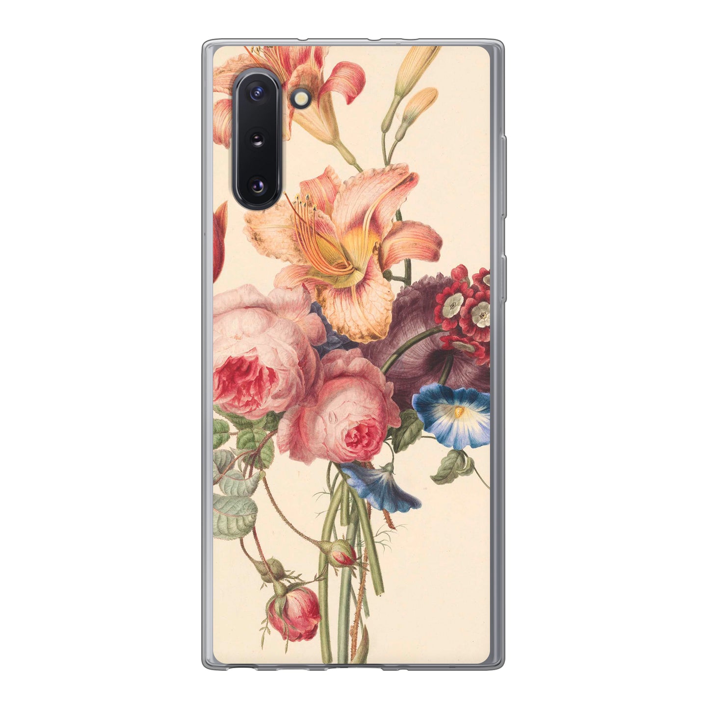 Samsung Galaxy Note 10 / Galaxy Note 10 5G Cover Morbida Trasparente -Stampa sul Retro -