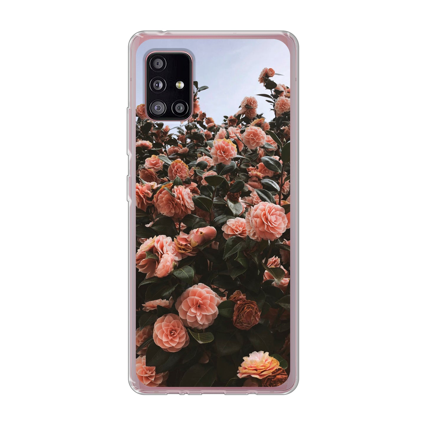 Samsung Galaxy A51 5G Cover Morbida Trasparente - Stampa sul Retro -