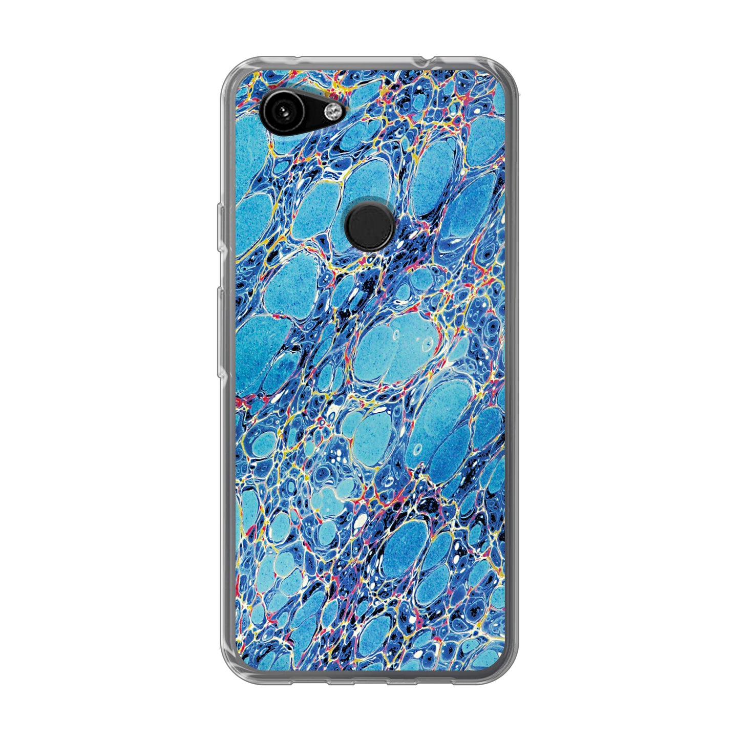 Google Pixel 3a Cover Morbida Trasparente - Stampa sul Retro