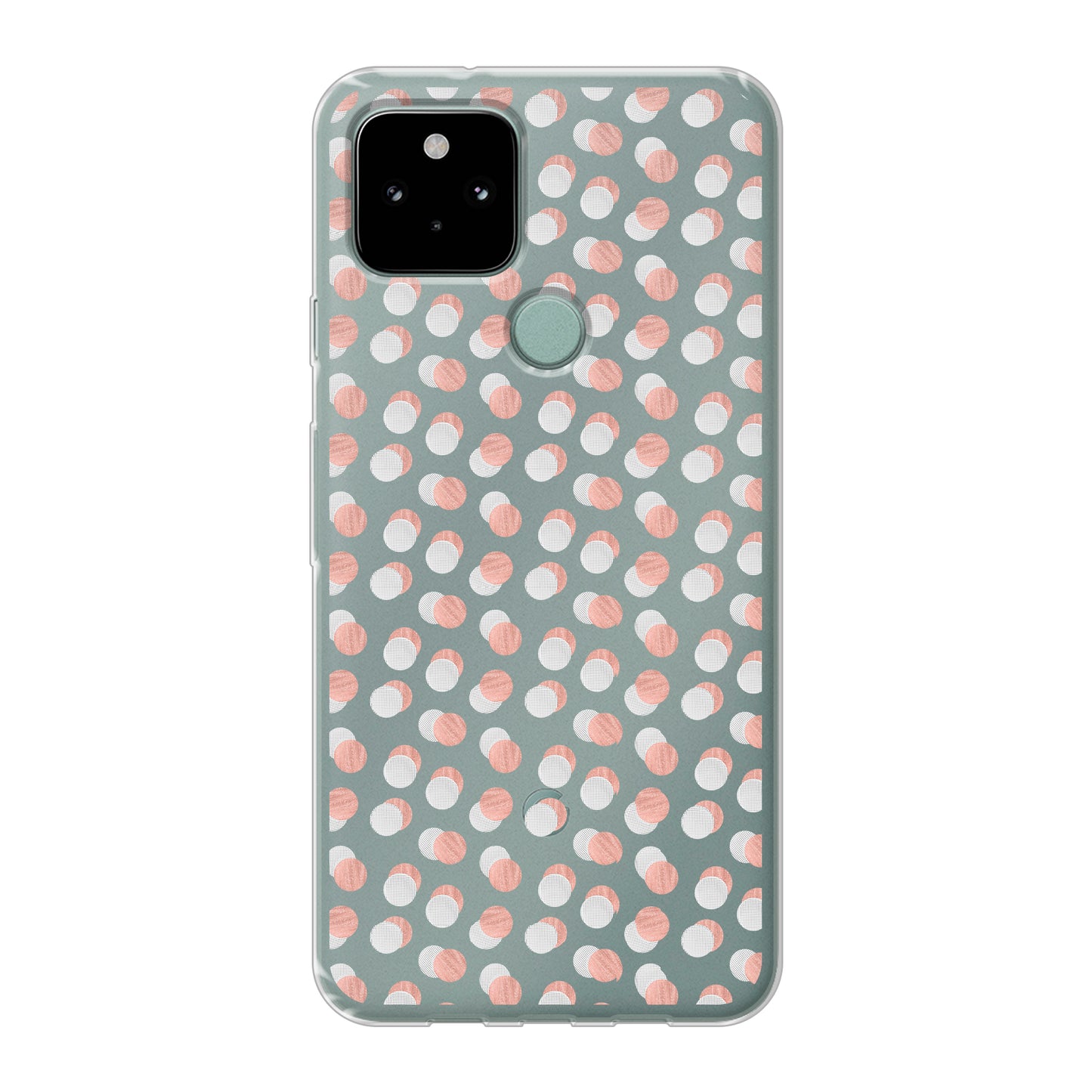 Google Pixel 5 Cover Morbida Trasparente - Stampa sul Retro