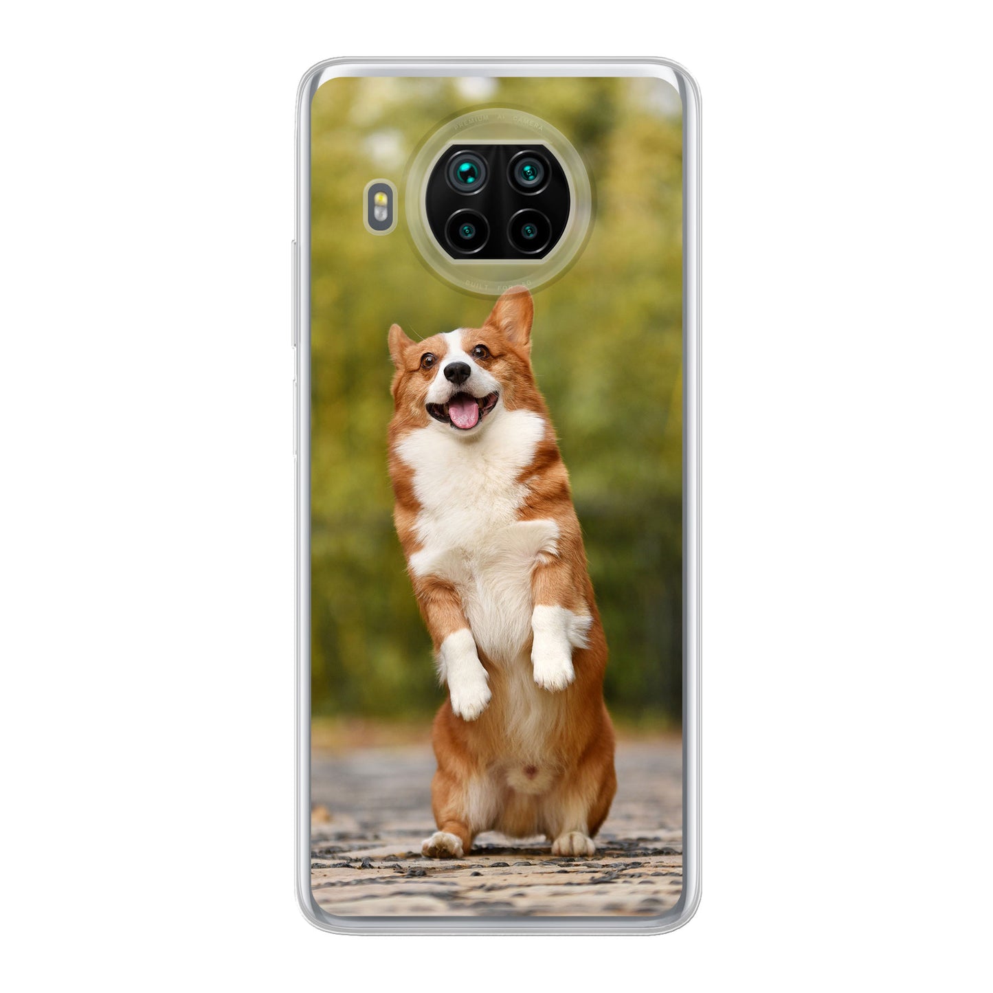 Xiaomi Mi 10T Lite 5G Cover Morbida Trasparente - Stampa sul Retro -