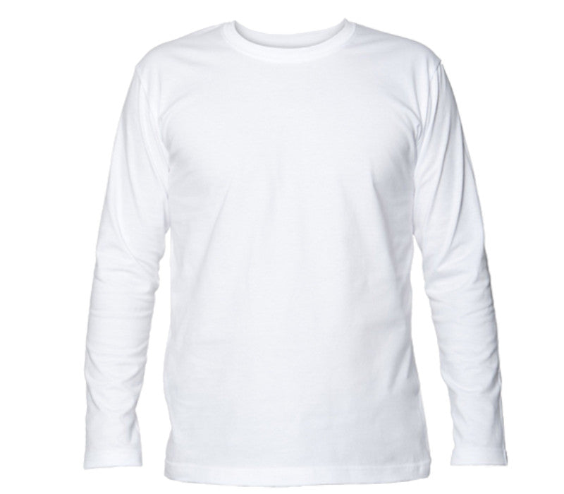 T-Shirt Unisex manica lunga Bianco