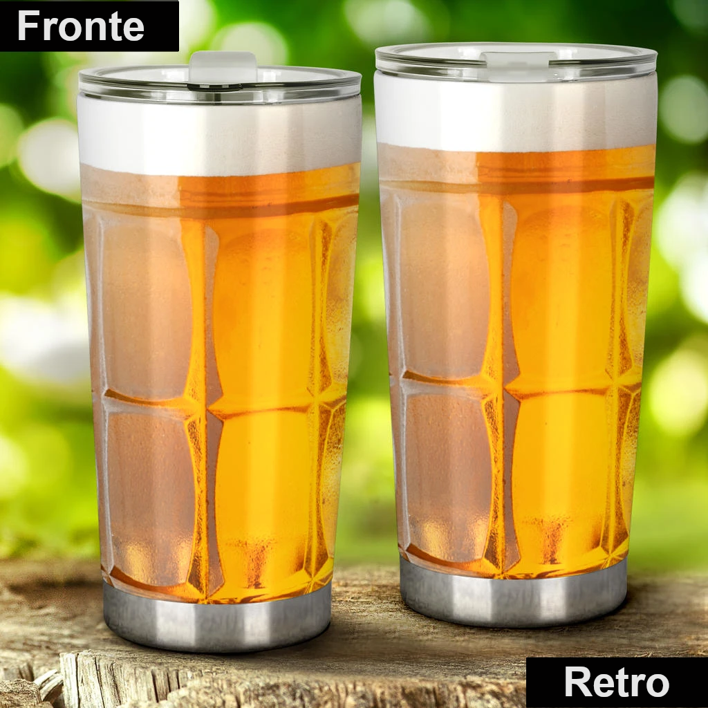 Birra - Bicchierone Termico ( Tumbler ) 60 cl. -
