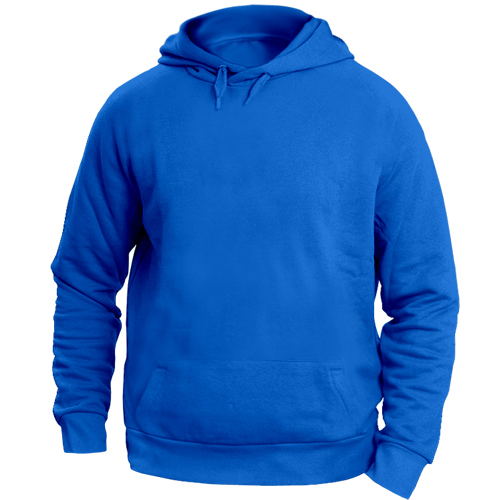 Felpa Unisex con Cappuccio- Blu Royal -