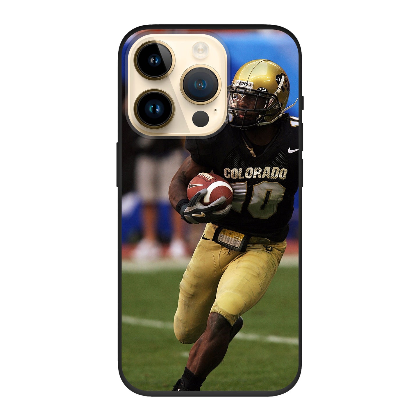 Apple iPhone 14 Pro Cover Morbida Biodegradabile - Stampa sul retro - Colore Nero