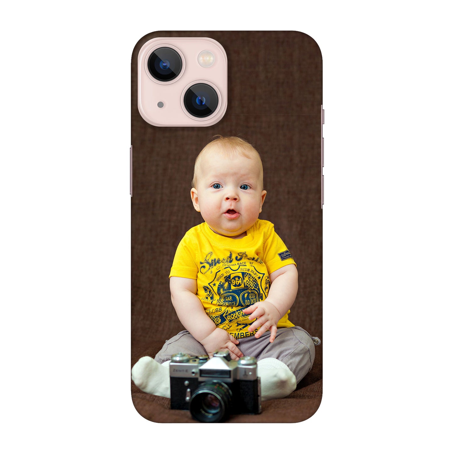 Apple iPhone 13 Cover Rigida Lucida - Stampa su tutta la Superficie, Retro e Lati