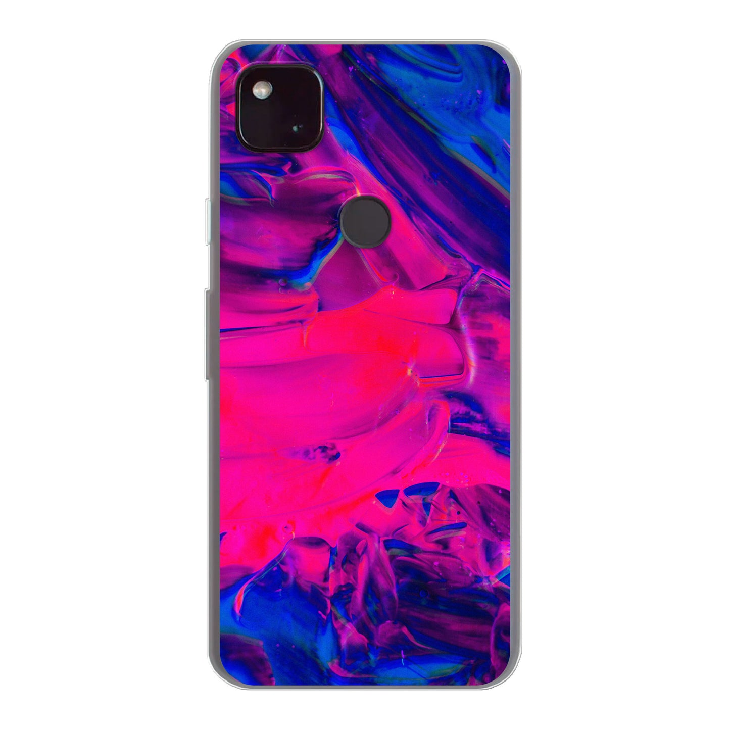 Google Pixel 4a 5G Cover Morbida Trasparente - Stampa sul Retro