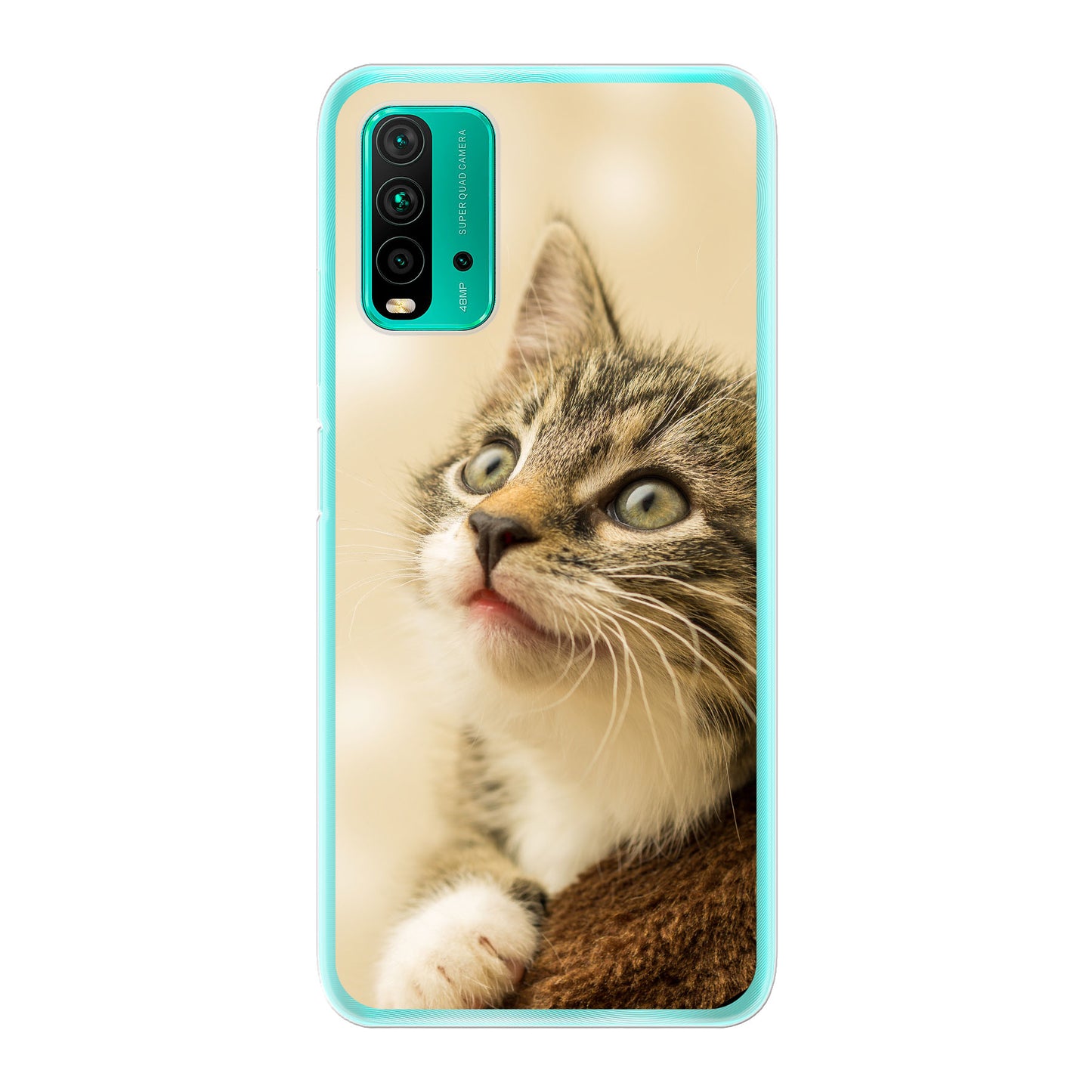 Xiaomi Redmi 9T Cover Morbida Trasparente - Stampa sul Retro -