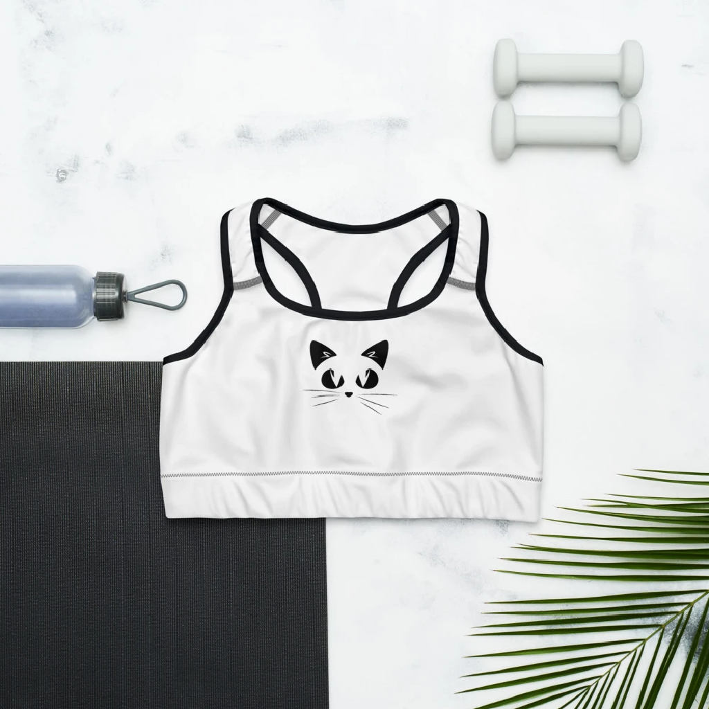 Gatto - Reggiseno Sportivo Bianco -