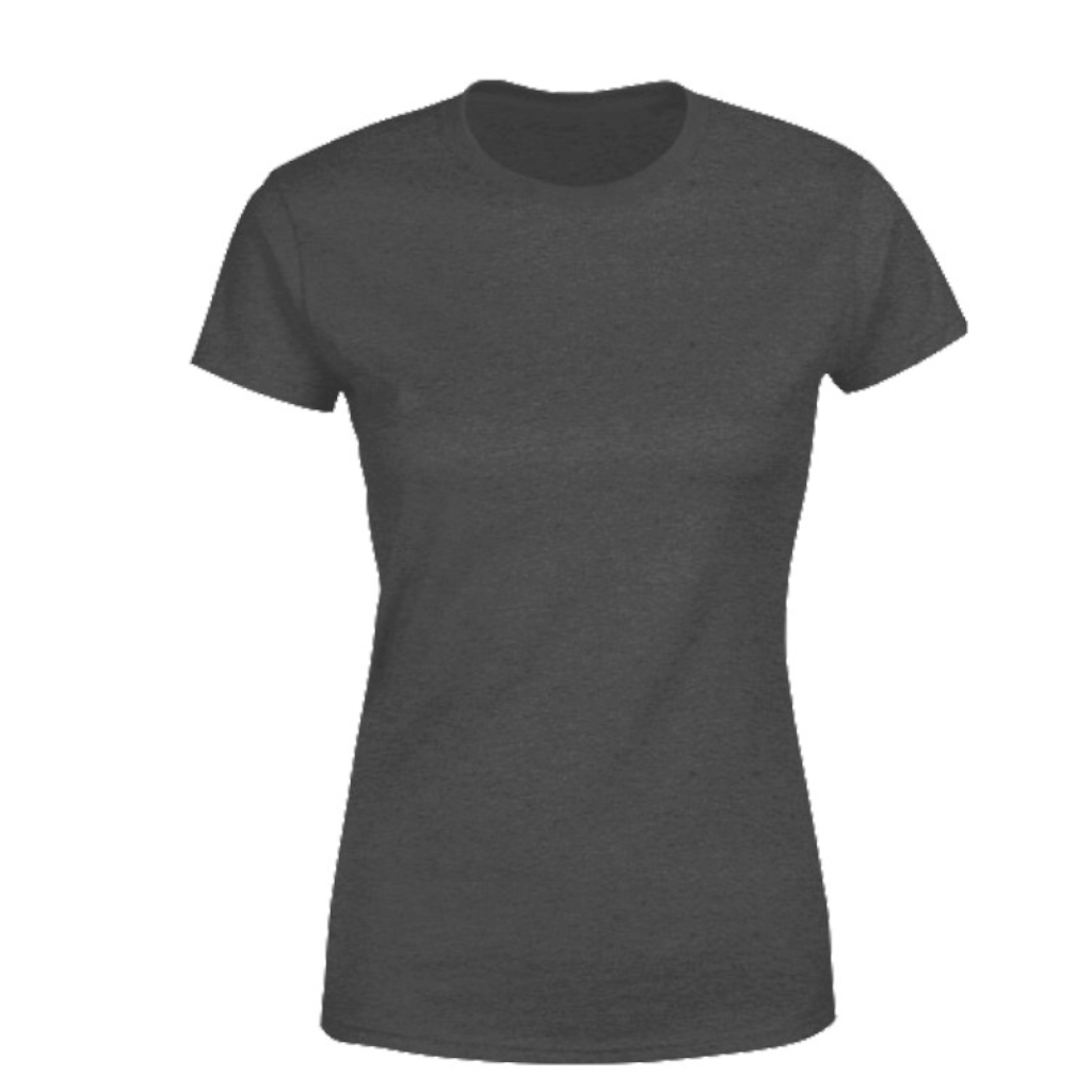 T-Shirt Donna Girocollo Nero