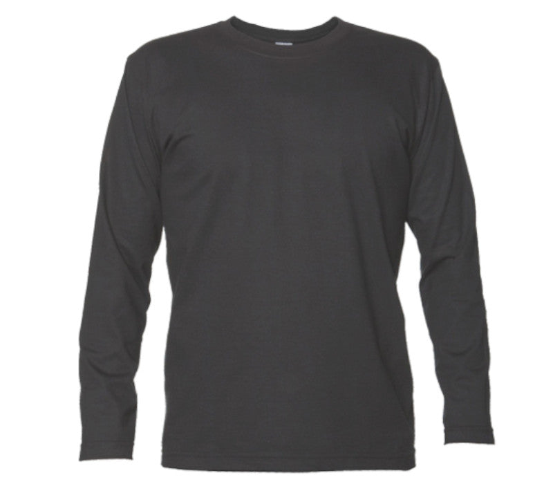 T-shirt Unisex manica lunga Nero