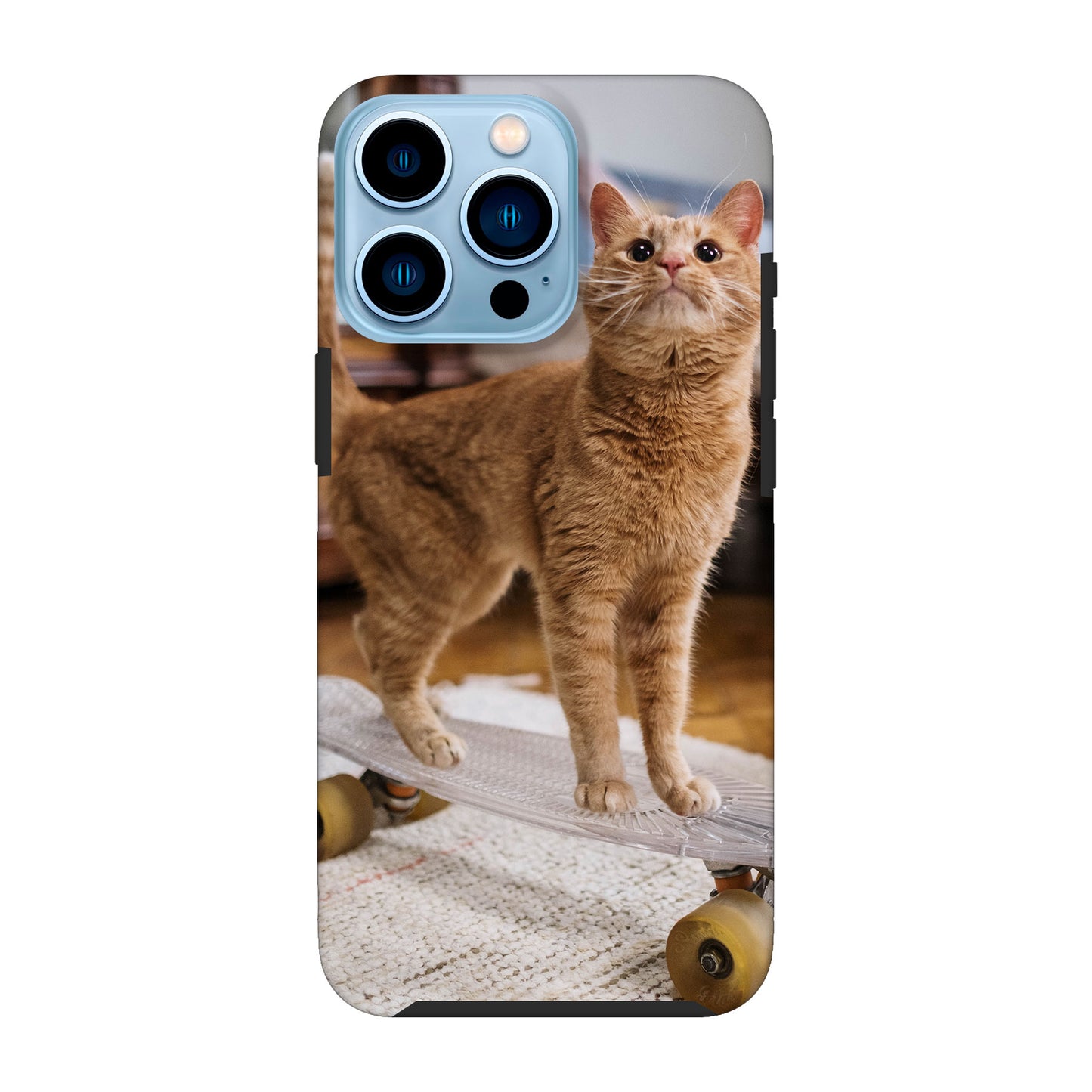 Apple iPhone 13 Pro Cover Rigida Lucida con inserto in Gomma - Stampa 100% su Retro e Lati