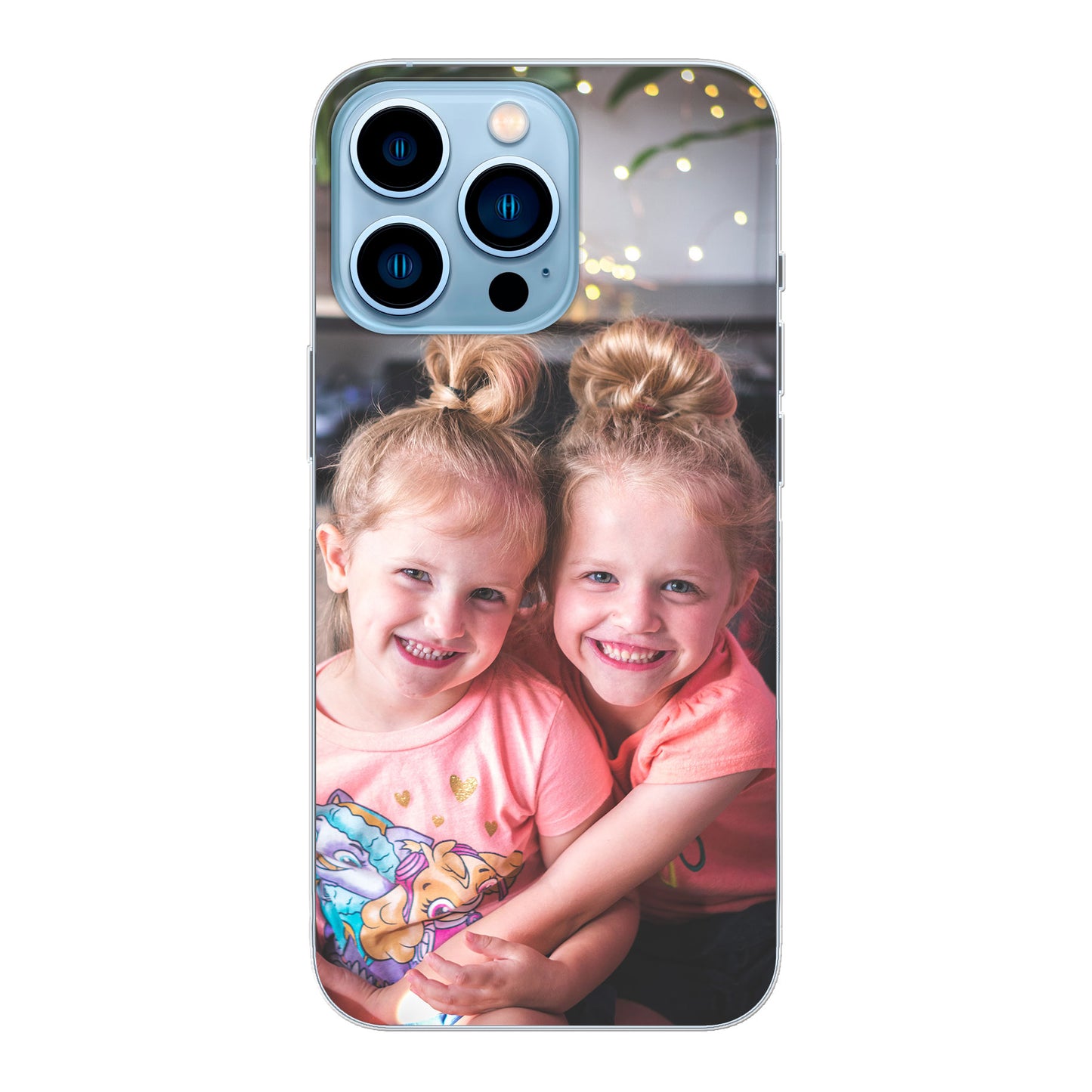 Apple iPhone 13 Pro Cover Morbida Trasparente - Stampa sul Retro