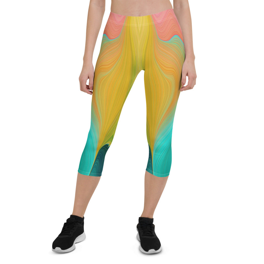 Alba - Capri Leggings -