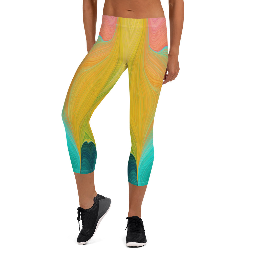 Alba - Capri Leggings -