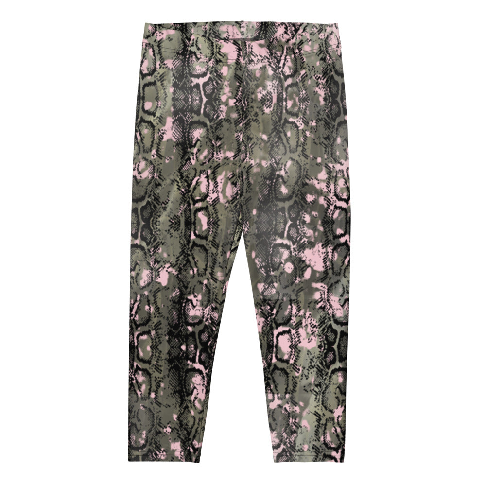 Macchie Rosa - Capri Leggings -