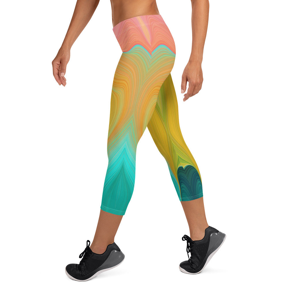 Alba - Capri Leggings -