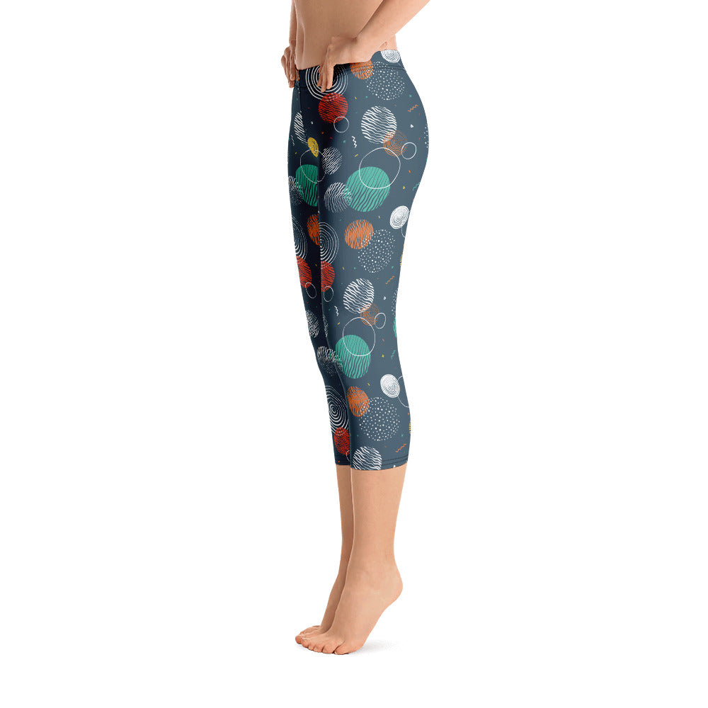 Universo - Capri Leggings -
